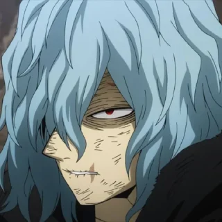 😠 emoji Shigaraki Tomura @StickersofAnime Telegram sticker 8 of 73