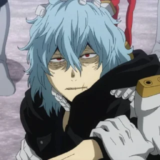 😐 emoji Shigaraki Tomura @StickersofAnime Telegram sticker 14 of 73