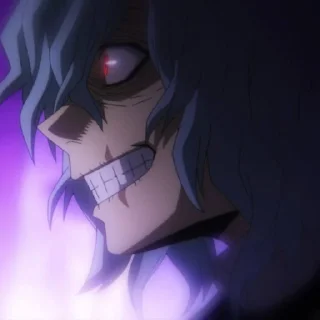 😈 emoji Shigaraki Tomura @StickersofAnime Telegram sticker 21 of 73