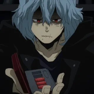 😠 emoji Shigaraki Tomura @StickersofAnime Telegram sticker 11 of 73