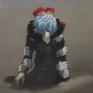😠 emoji Shigaraki Tomura @StickersofAnime Telegram sticker 18 of 73
