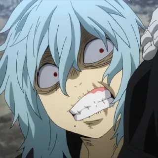 🧵 emoji Shigaraki Tomura @StickersofAnime Telegram sticker 24 of 73