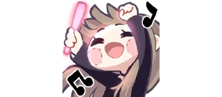 🤍 emoji Evelyn_zahra Telegram sticker 16 of 28