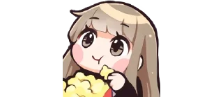 🤍 emoji Evelyn_zahra Telegram sticker 2 of 28