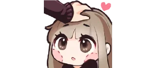 🤍 emoji Evelyn_zahra Telegram sticker 12 of 28