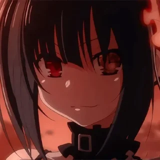 🌟 emoji ✿ Kurumi Tokisaki ⏳ @KesitoMania Telegram sticker 24 of 120