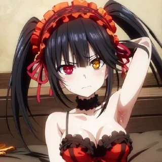 🌟 emoji ✿ Kurumi Tokisaki ⏳ @KesitoMania Telegram sticker 5 of 120