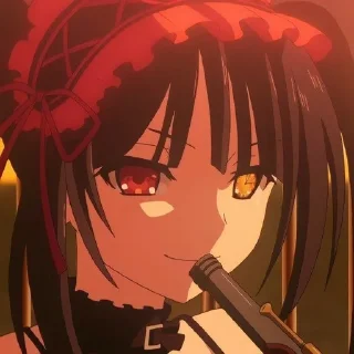 🌟 emoji ✿ Kurumi Tokisaki ⏳ @KesitoMania Telegram sticker 15 of 120