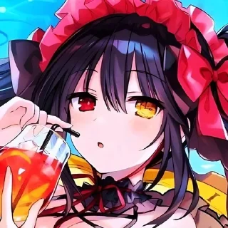 🌟 emoji ✿ Kurumi Tokisaki ⏳ @KesitoMania Telegram sticker 6 of 120