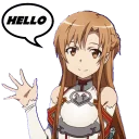Sticker from @STIKERFORALL SWORD ART ONLINE