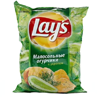 Sticker from food