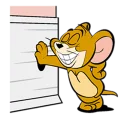 😬 emoji Tom and Jerry Telegram sticker 13 of 41