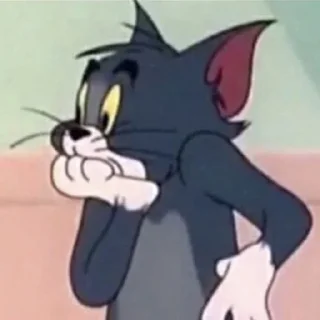 Sticker from Tom and Jerry