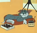 Sticker from Tom and Jerry