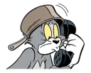 📞 emoji Tom and Jerry Telegram sticker 19 of 41