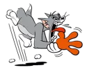 😲 emoji Tom and Jerry Telegram sticker 15 of 41