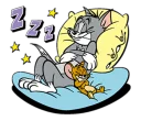 💤 emoji Tom and Jerry Telegram sticker 12 of 41