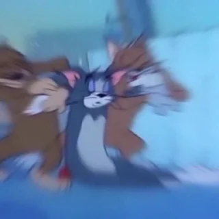 Sticker from Tom and Jerry