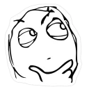 😯 emoji Rage Faces Grucha Telegram sticker 7 of 45