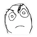 Sticker from Rage Faces Grucha