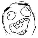 Sticker from Rage comics