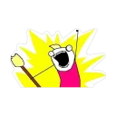 Sticker from Rage Faces Grucha