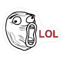 😂 emoji Rage Faces Grucha Telegram sticker 21 of 45