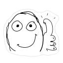 😊 emoji Rage Faces Grucha Telegram sticker 20 of 45