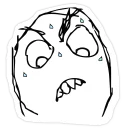 😓 emoji Rage Faces Grucha Telegram sticker 8 of 45