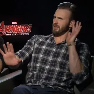 😕 emoji Chris Evans @My_Avengers Telegram sticker 20 of 41