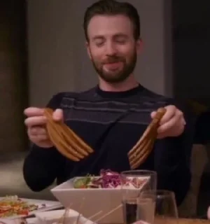 🙂 emoji Chris Evans @My_Avengers Telegram sticker 22 of 41