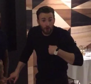 😳 emoji Chris Evans @My_Avengers Telegram sticker 24 of 41