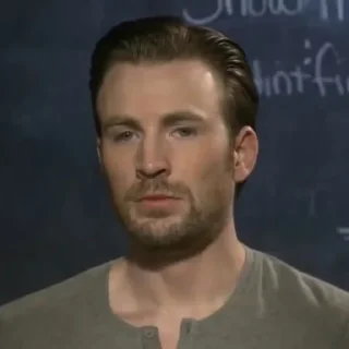 😐 emoji Chris Evans @My_Avengers Telegram sticker 11 of 41