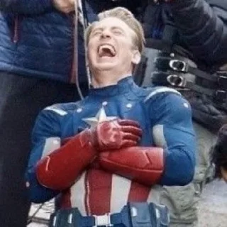 😂 emoji Chris Evans @My_Avengers Telegram sticker 9 of 41