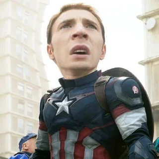 😐 emoji Chris Evans @My_Avengers Telegram sticker 14 of 41