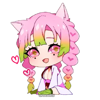 ❤️ emoji 🎴Demon Slayer (@TodorokiShouto) Telegram sticker 15 of 67