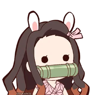 😶 emoji 🎴Demon Slayer (@TodorokiShouto) Telegram sticker 5 of 67