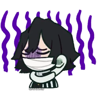 🤯 emoji 🎴Demon Slayer (@TodorokiShouto) Telegram sticker 21 of 67