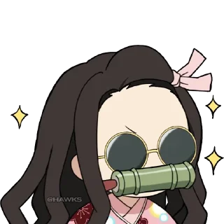 😎 emoji 🎴Demon Slayer (@TodorokiShouto) Telegram sticker 7 of 67