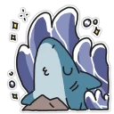 Sticker from Shark