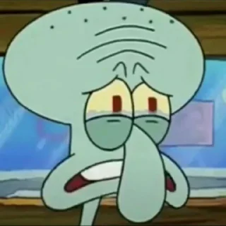 ⚓️ emoji Squidward - @Stickerabad Telegram sticker 13 of 59