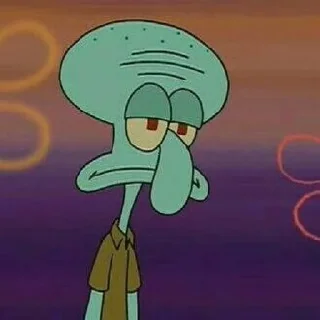 ⚓️ emoji Squidward - @Stickerabad Telegram sticker 15 of 59
