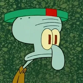 ⚓️ emoji Squidward - @Stickerabad Telegram sticker 12 of 59