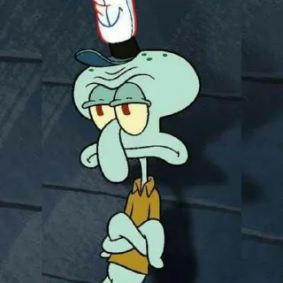 ⚓️ emoji Squidward - @Stickerabad Telegram sticker 9 of 59