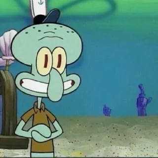 ⚓️ emoji Squidward - @Stickerabad Telegram sticker 4 of 59