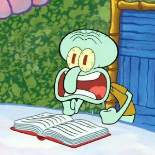 ⚓️ emoji Squidward - @Stickerabad Telegram sticker 6 of 59
