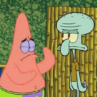⚓️ emoji Squidward - @Stickerabad Telegram sticker 10 of 59