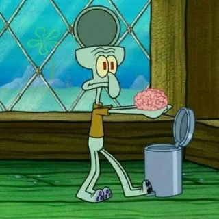 ⚓️ emoji Squidward - @Stickerabad Telegram sticker 5 of 59