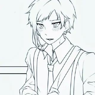 🎐 emoji ⁝中島敦¸  @Mrsoukoku . Telegram sticker 17 of 45