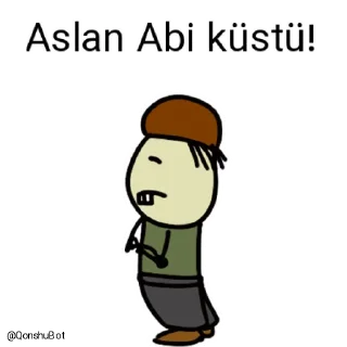 😒 emoji Aslan Abi @Qonshubot Telegram sticker 13 of 31